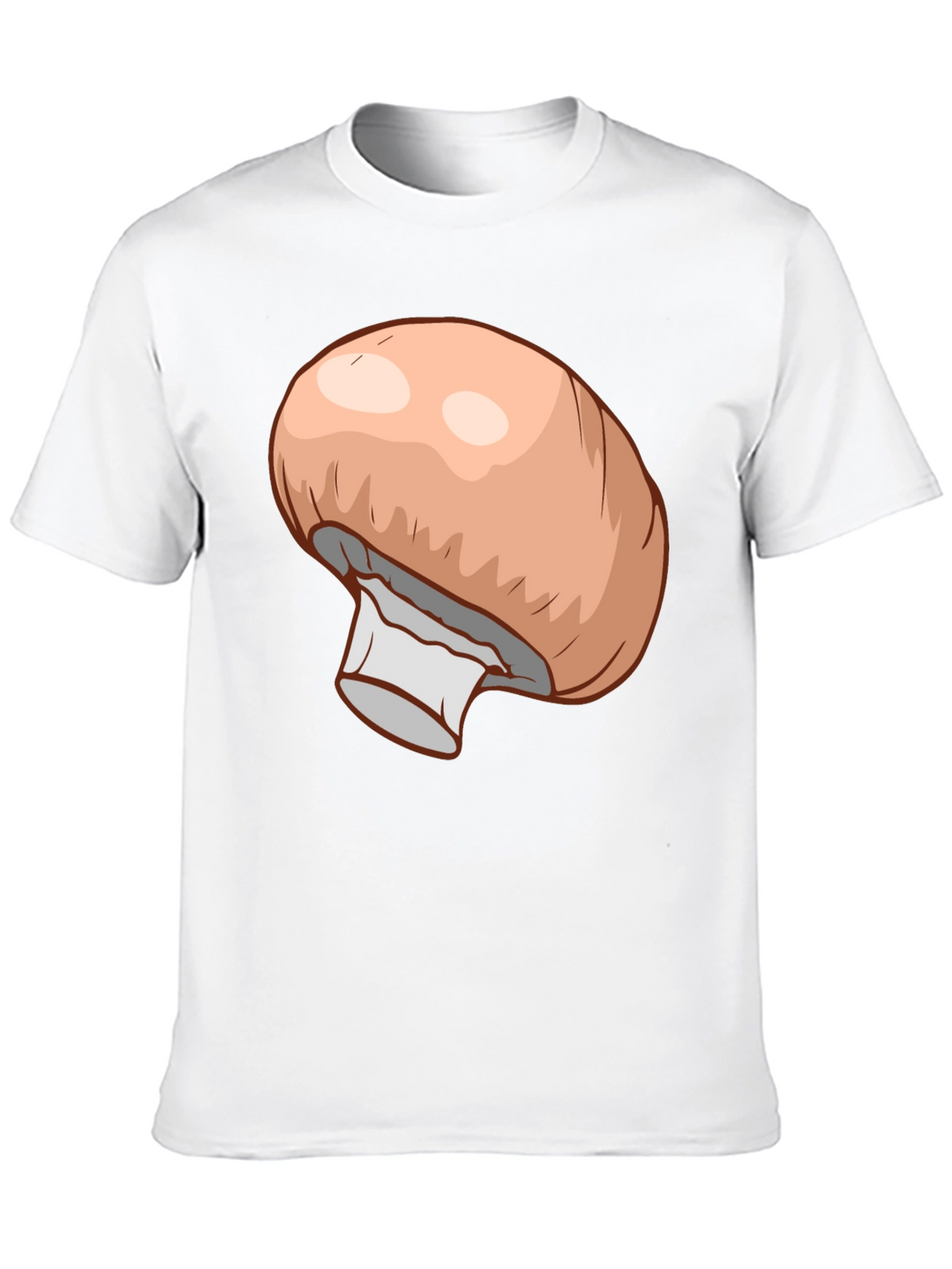 Mushroom Graphic Black T-Shirt