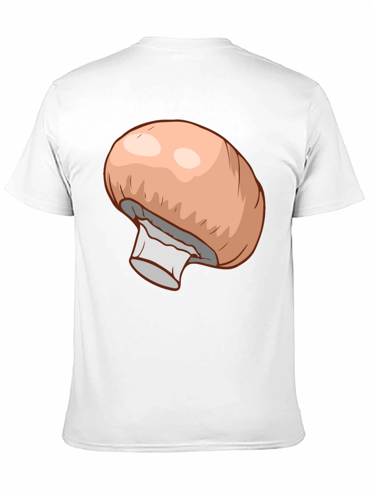 Mushroom Graphic Black T-Shirt