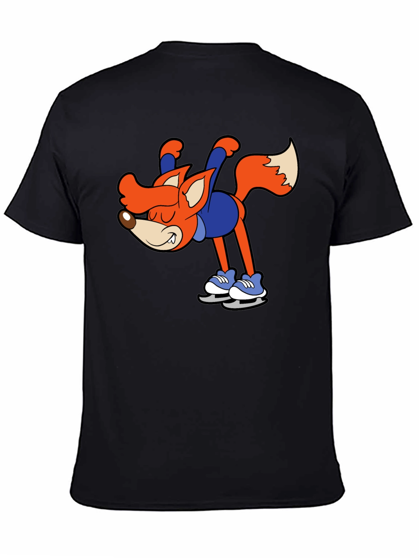 Skating Fox Graphic T-Shirt