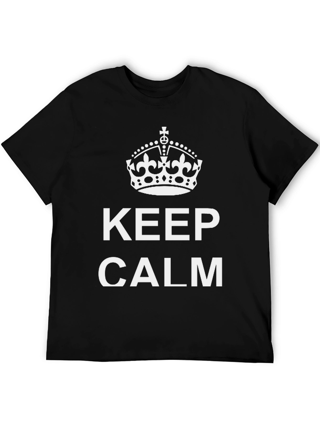 Keep Calm Graphic Tee - Relaxed Fit