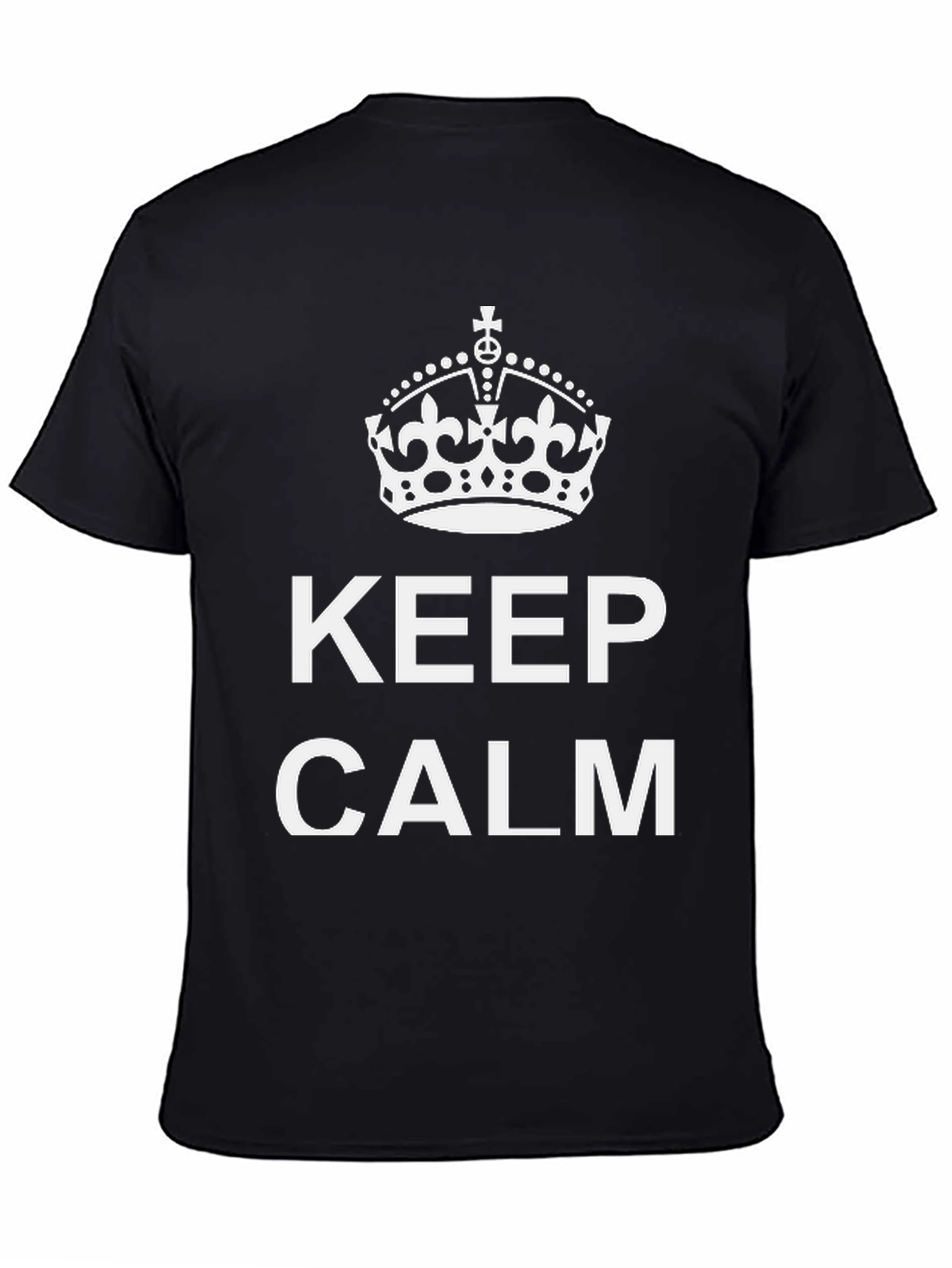 Keep Calm Graphic Tee - Relaxed Fit