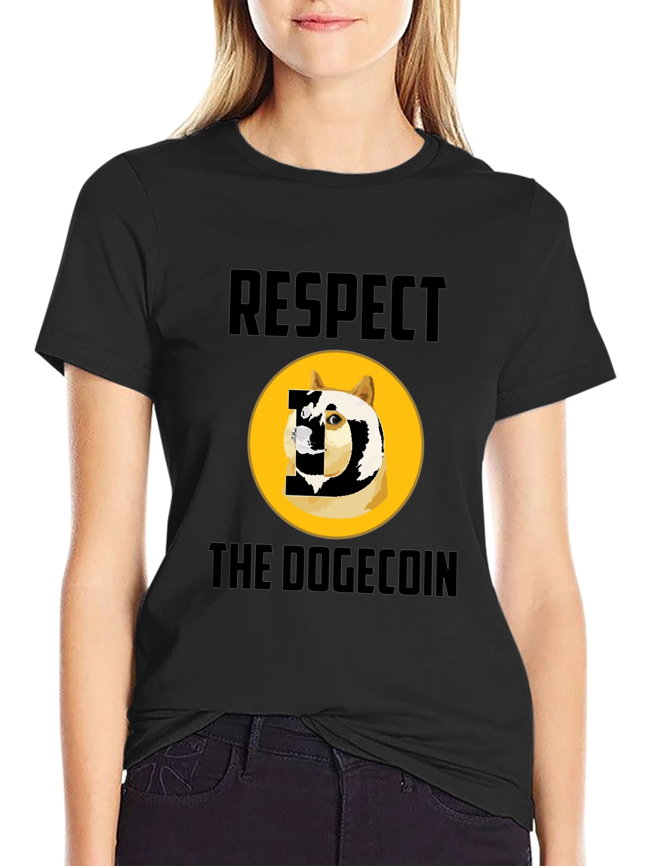 Respect the Dogecoin T-Shirt