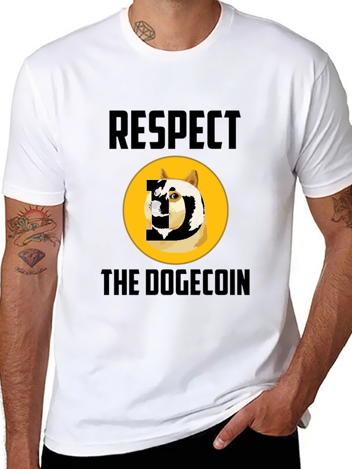 Respect the Dogecoin T-Shirt