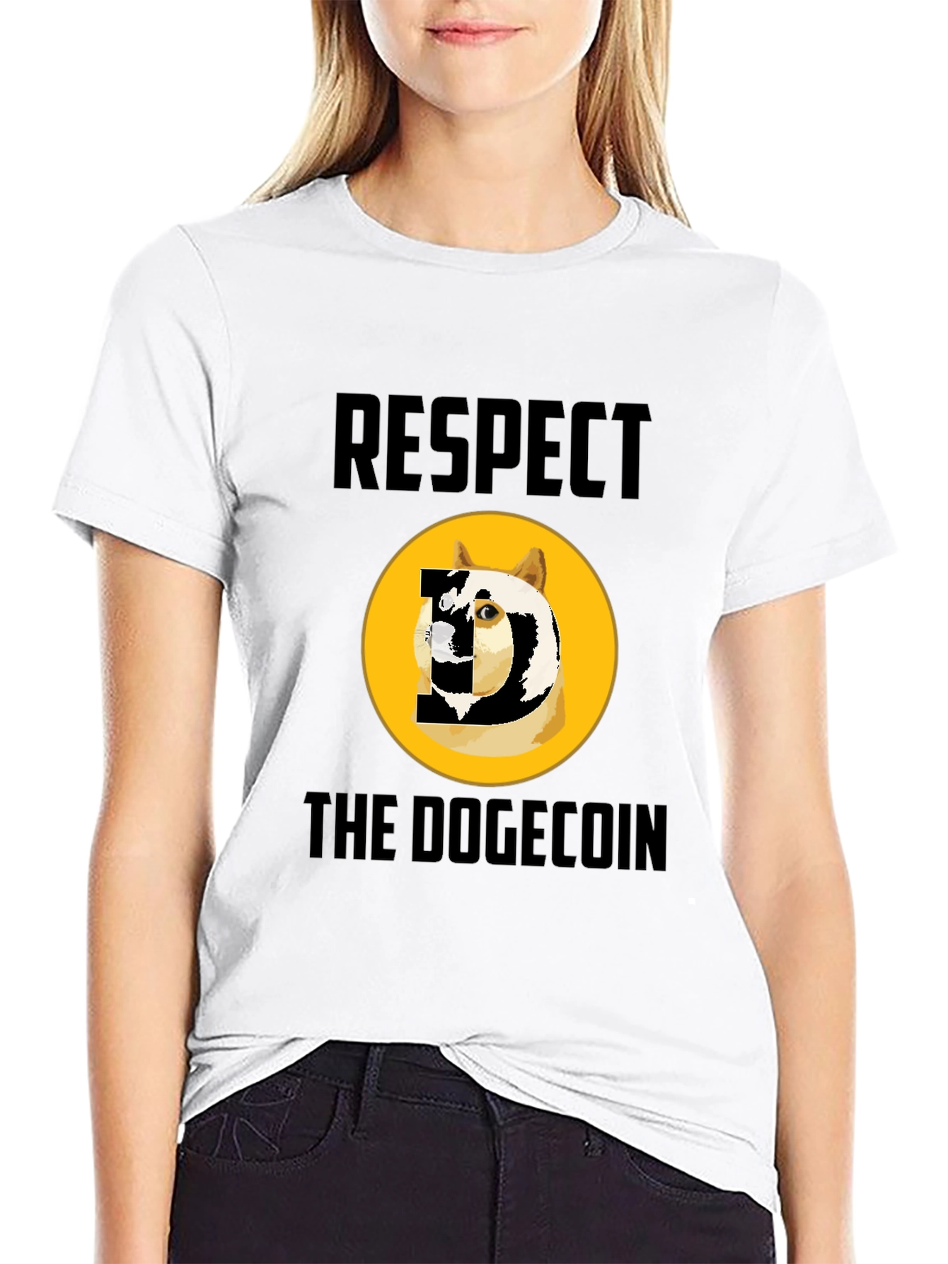 Respect the Dogecoin T-Shirt