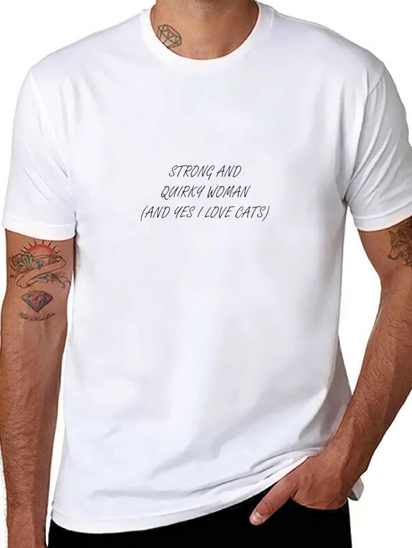 Strong Quirky Woman T-Shirt