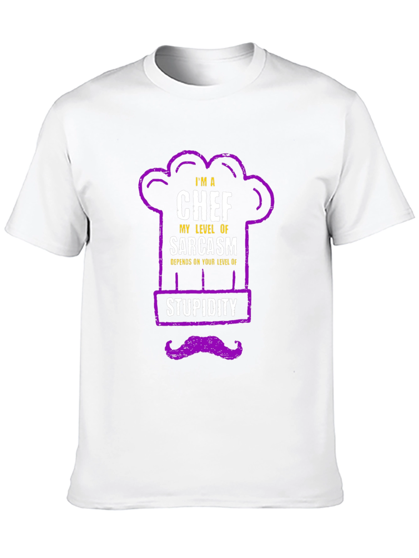 Chef Sarcasm Humor T-Shirt Funny Cook Apparel