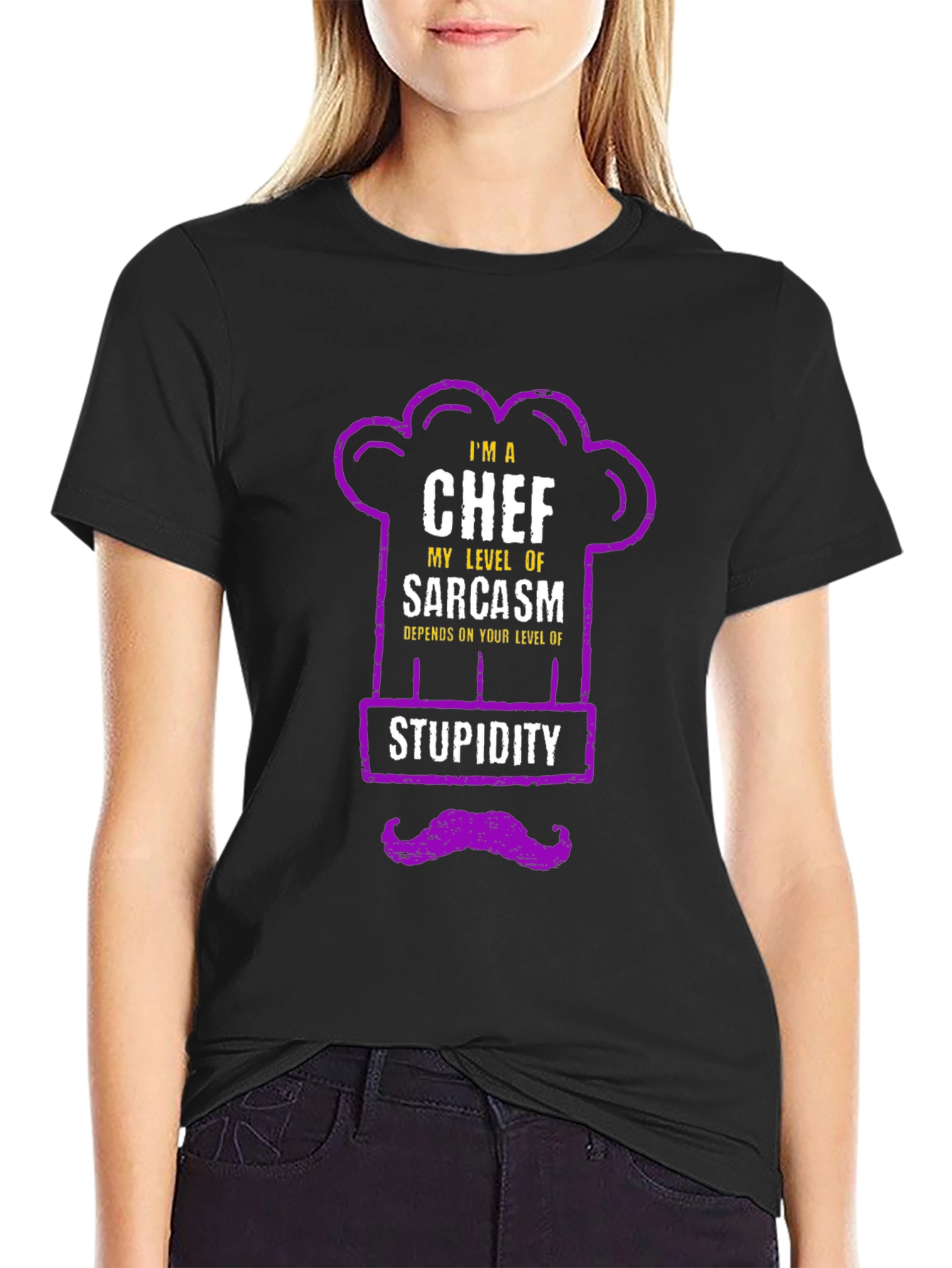 Chef Sarcasm Humor T-Shirt Funny Cook Apparel