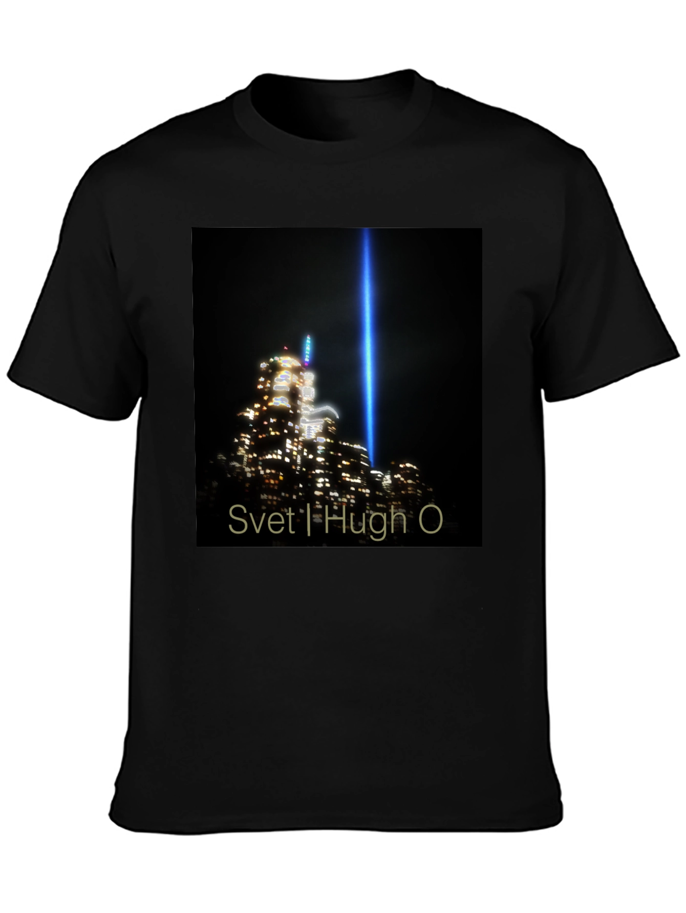 Svet I Hugh O Black Graphic Tee