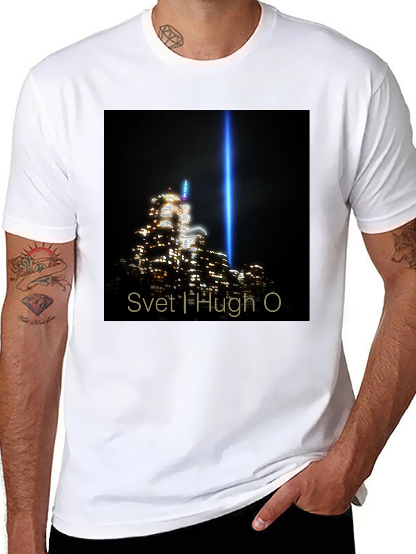 Svet I Hugh O Black Graphic Tee
