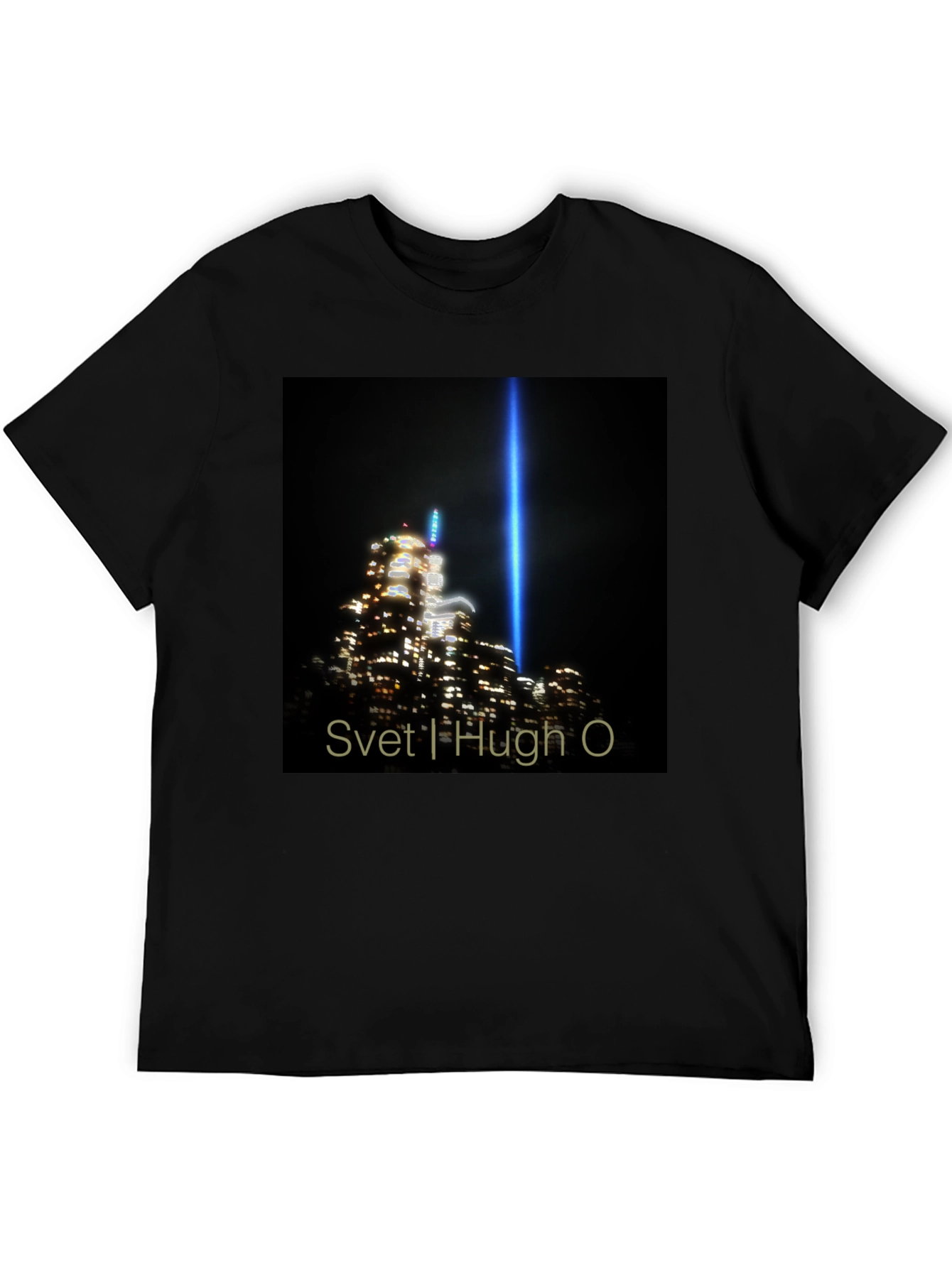 Svet I Hugh O Black Graphic Tee