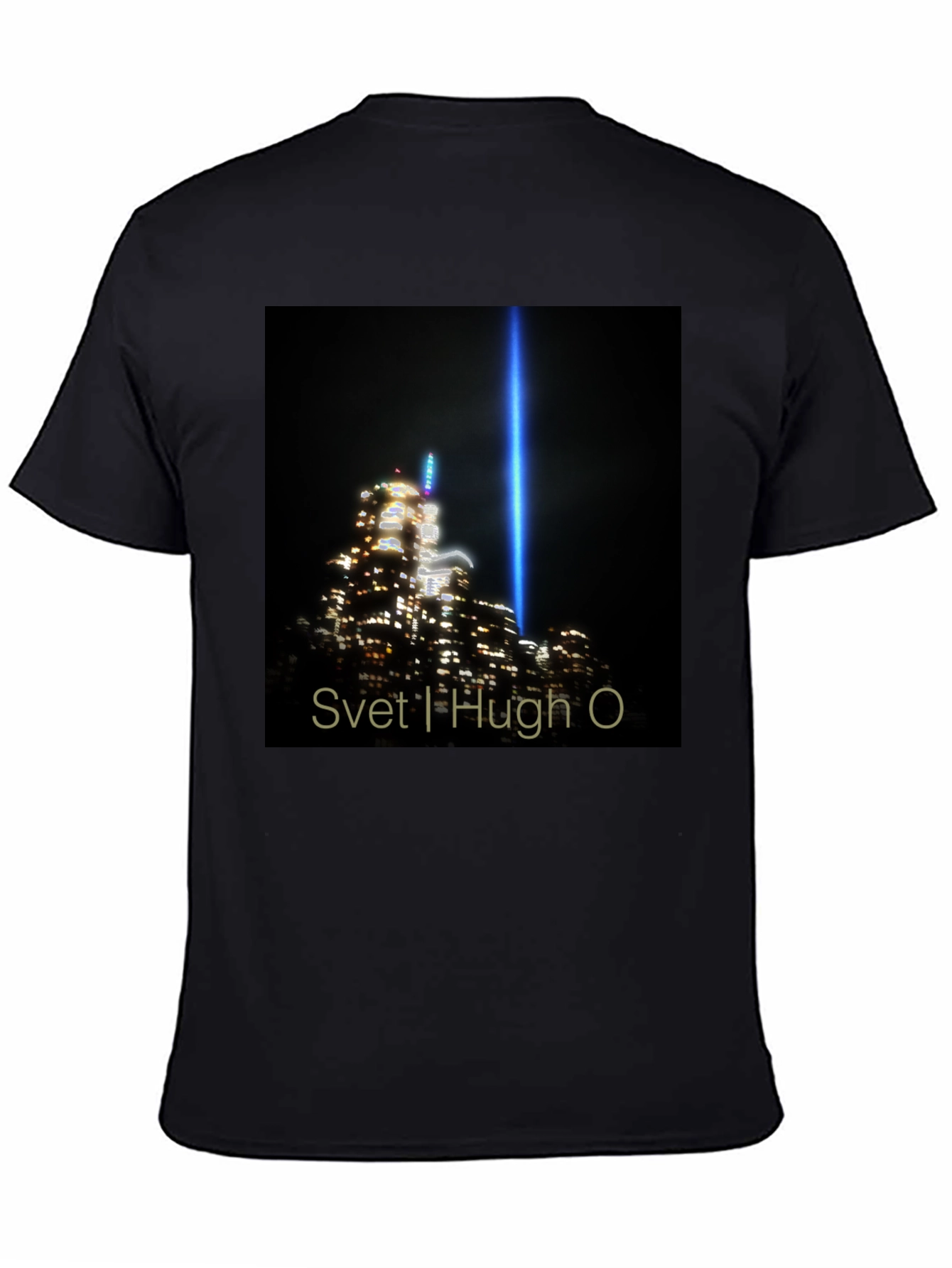 Svet I Hugh O Black Graphic Tee