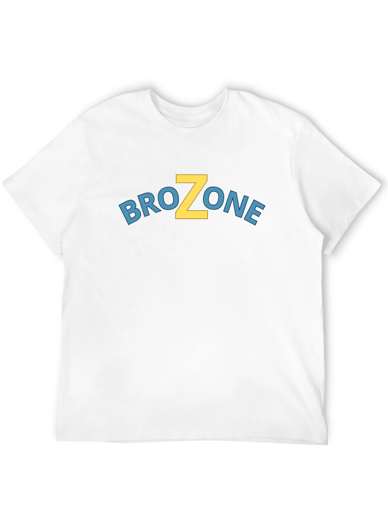 BroZone Graphic T-Shirt - Black Crew Neck Tee