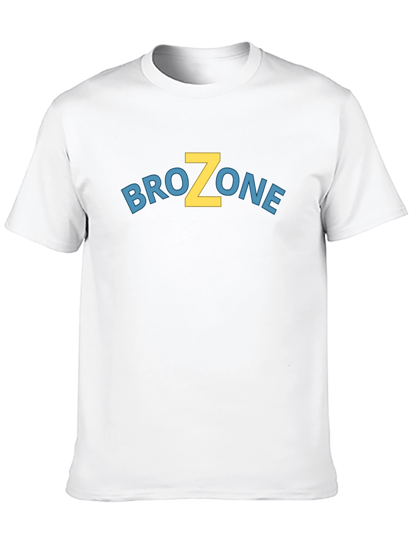 BroZone Graphic T-Shirt - Black Crew Neck Tee