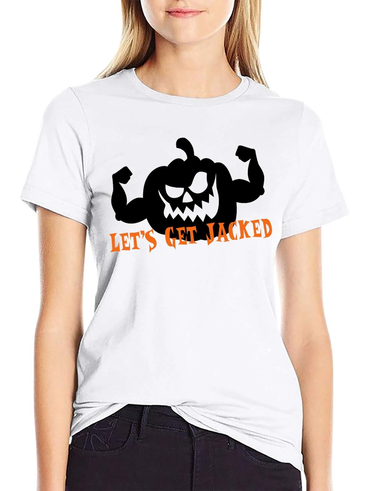 Lets Get Jacked Halloween Gym T-Shirt