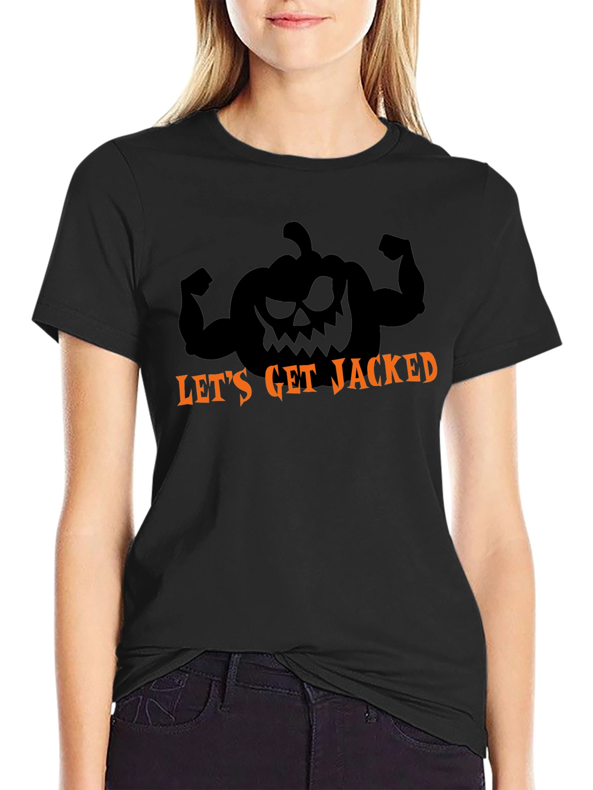 Lets Get Jacked Halloween Gym T-Shirt