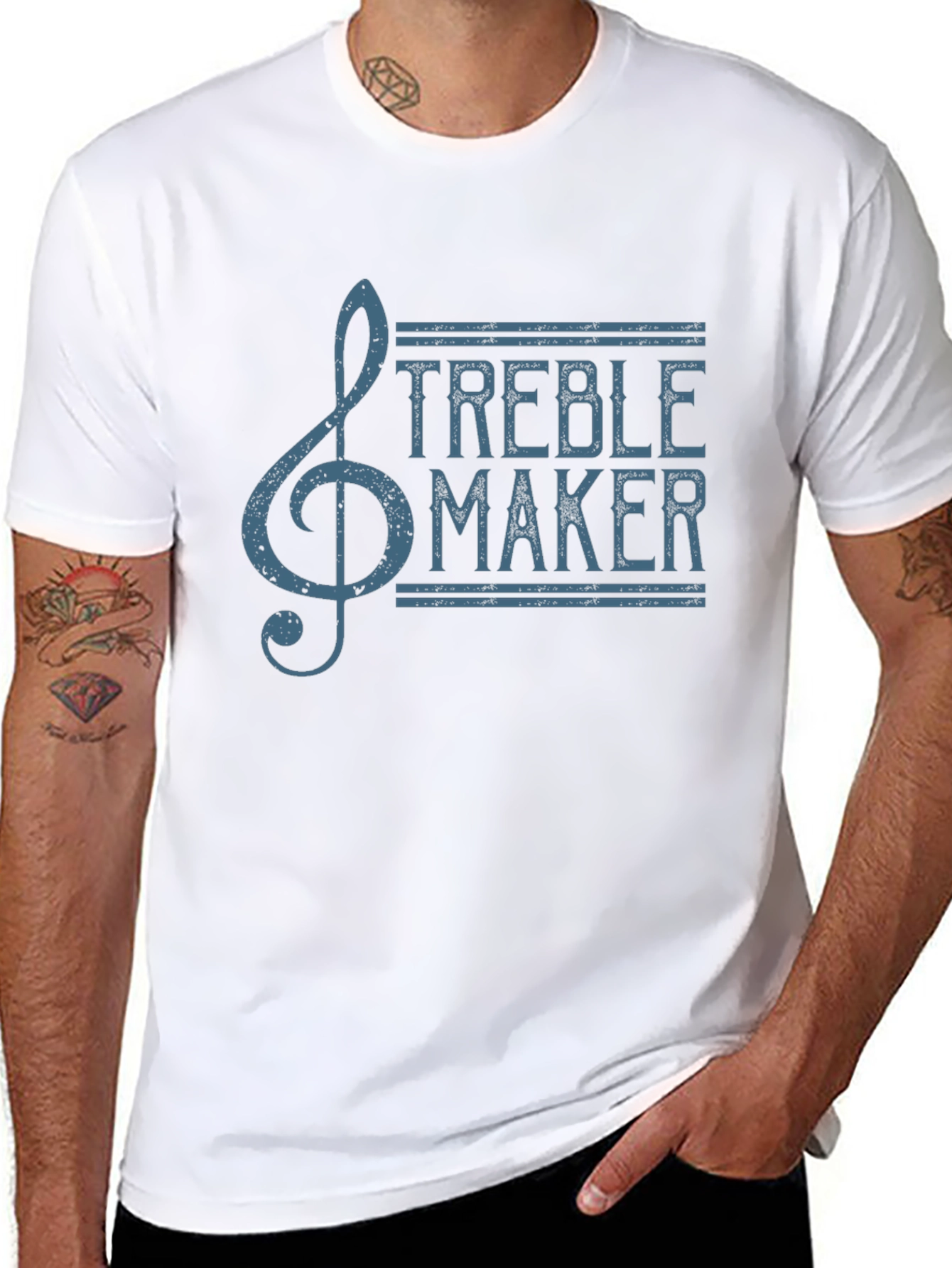 Treble Maker Graphic T-Shirt - Music Lover Tee