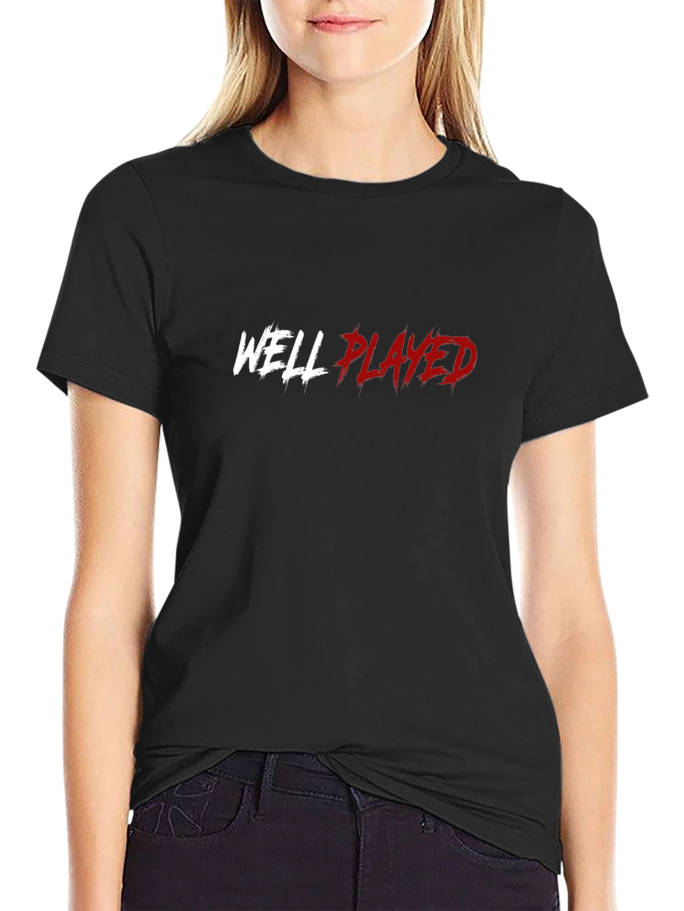 Well Played Graphic T-Shirt - Mens Black Tee