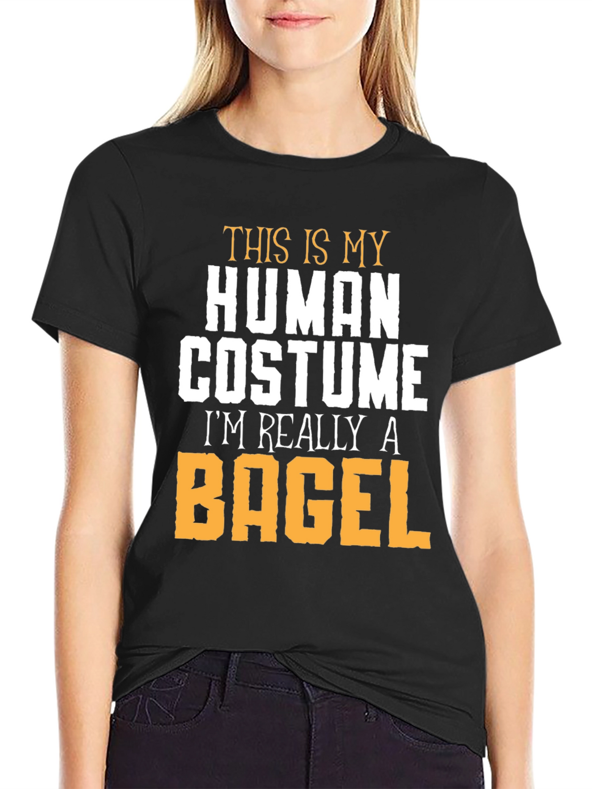 Human Costume Bagel T-Shirt