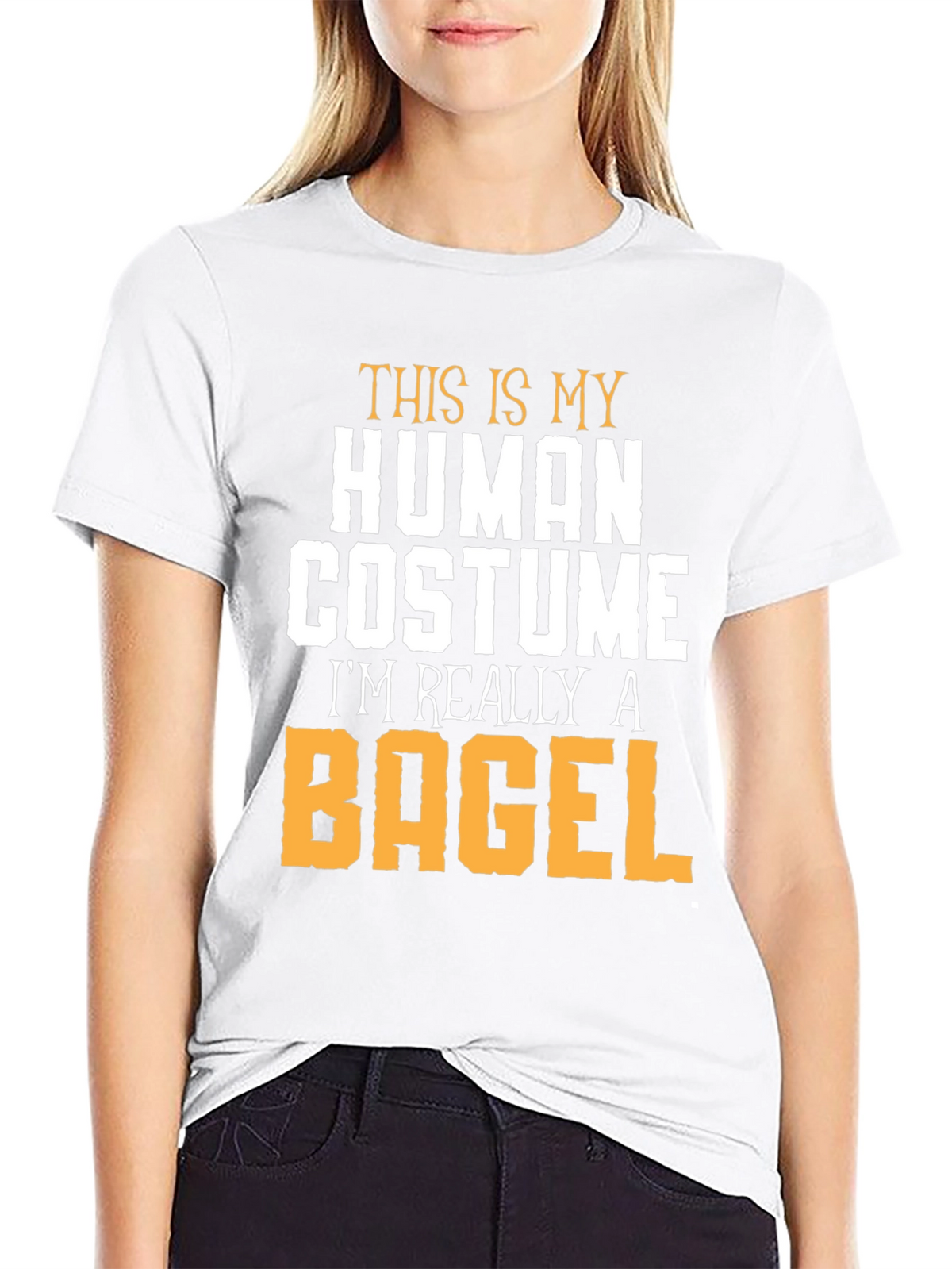 Human Costume Bagel T-Shirt