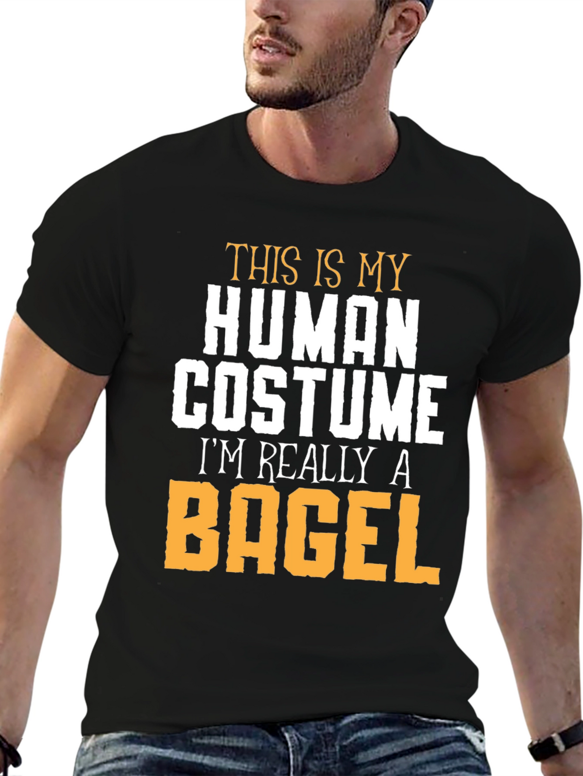 Human Costume Bagel T-Shirt