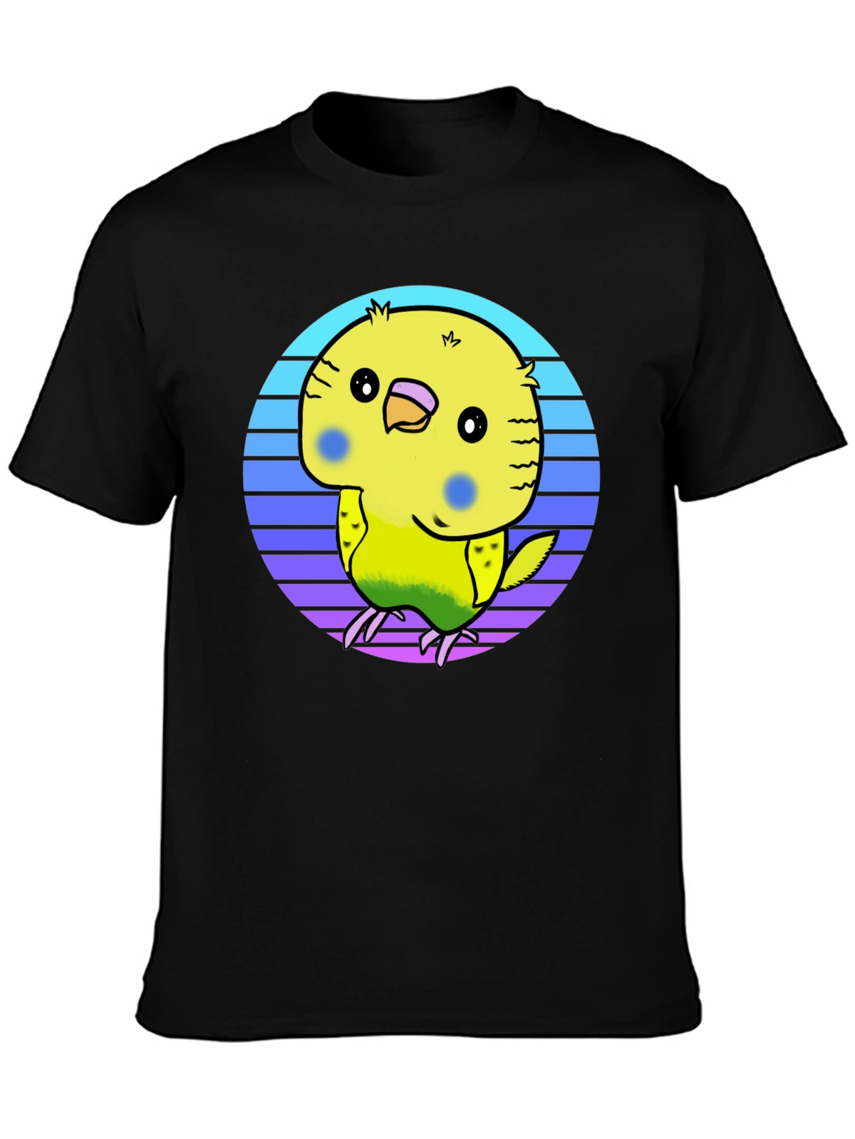 Parakeet Retro T-Shirt