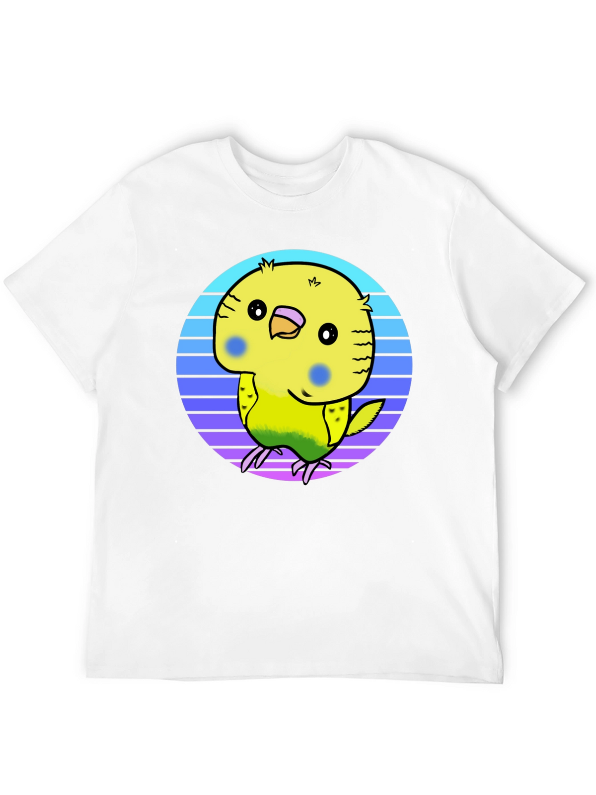 Parakeet Retro T-Shirt