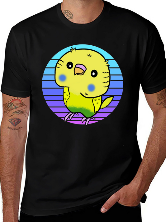Parakeet Retro T-Shirt