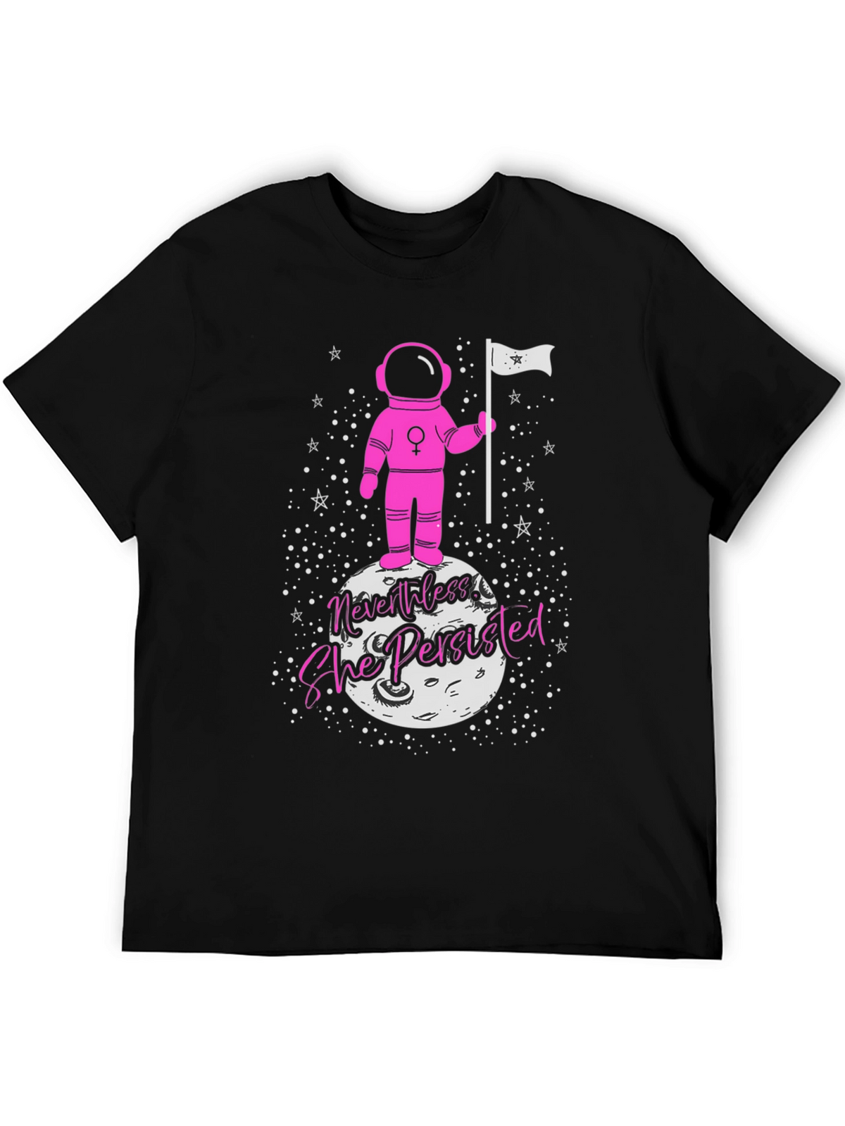 Nevertheless She Persisted Astronaut Graphic Tee