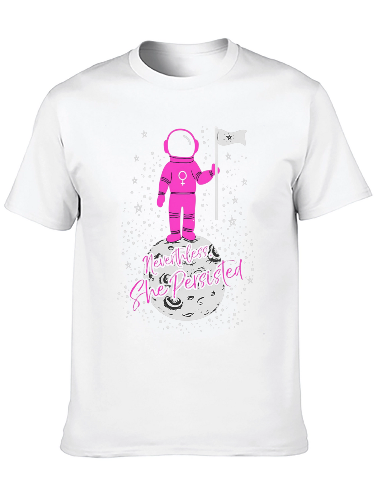 Nevertheless She Persisted Astronaut Graphic Tee