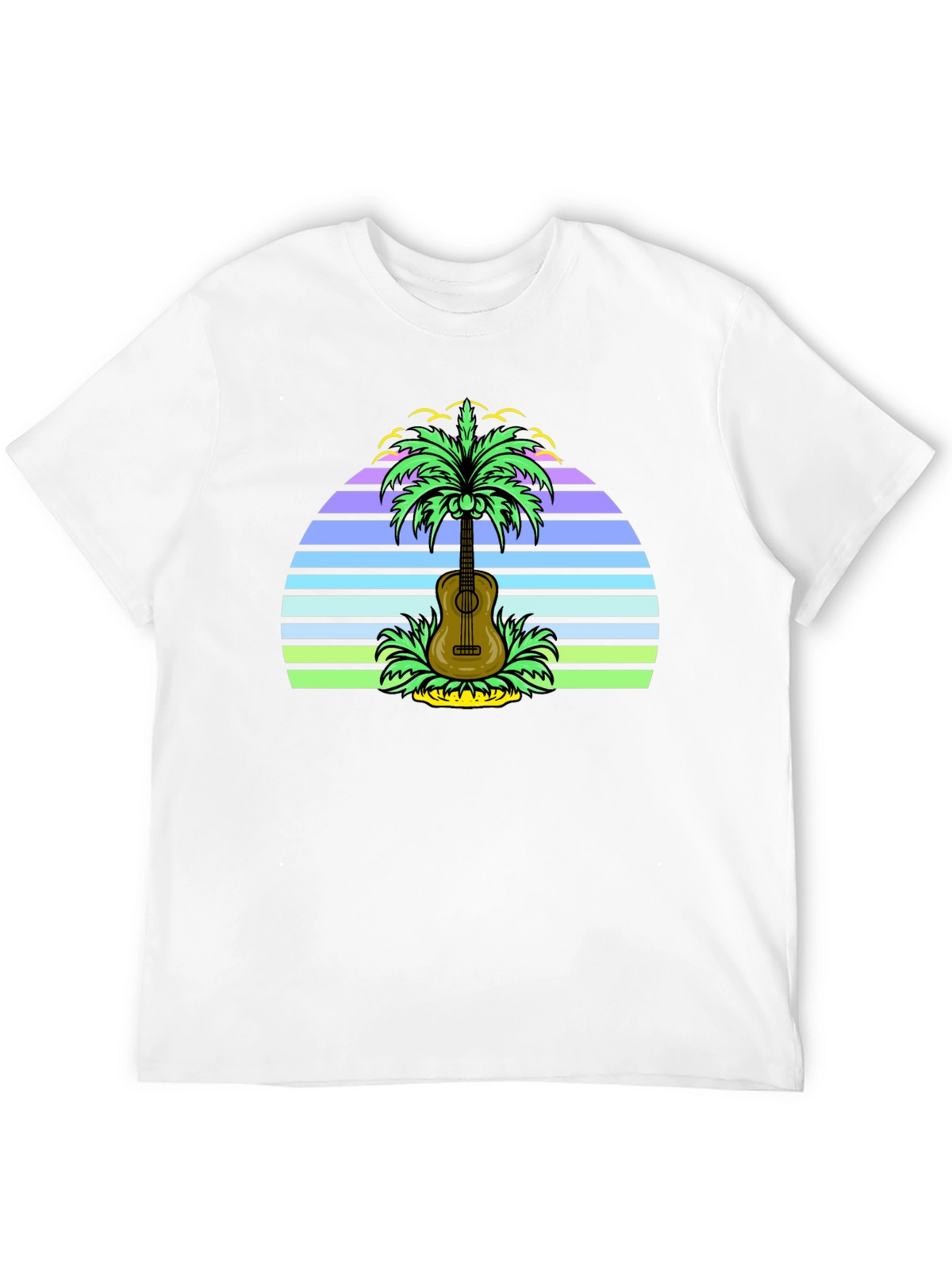 Tropical Guitar T-Shirt