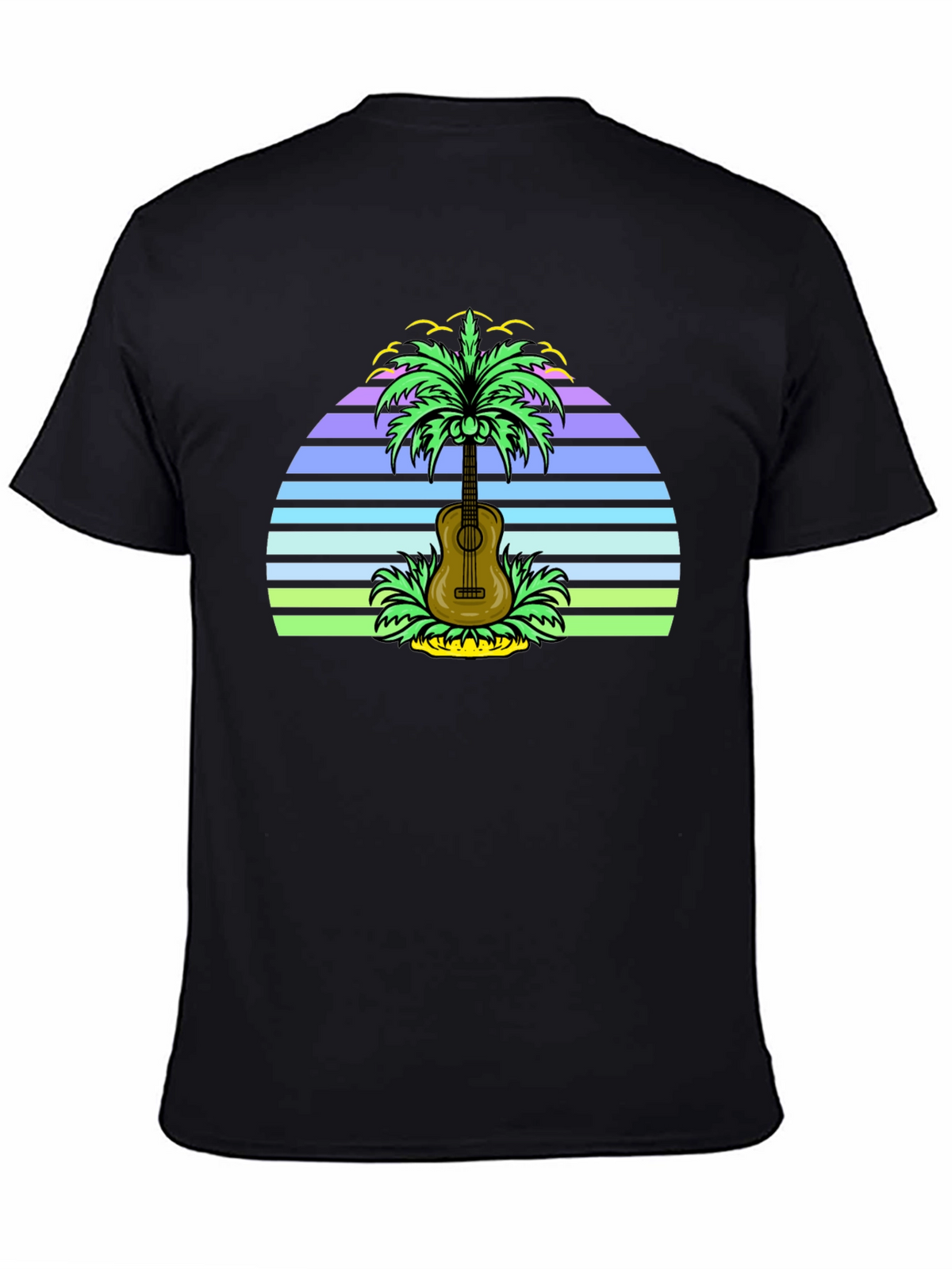 Tropical Guitar T-Shirt