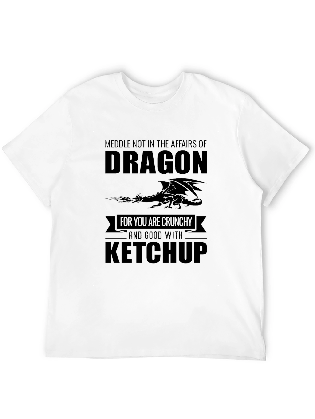 Dragon Affair Graphic Tee - Crunchy Ketchup Statement