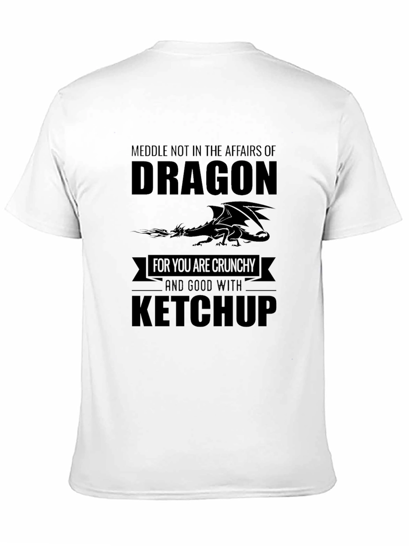 Dragon Affair Graphic Tee - Crunchy Ketchup Statement