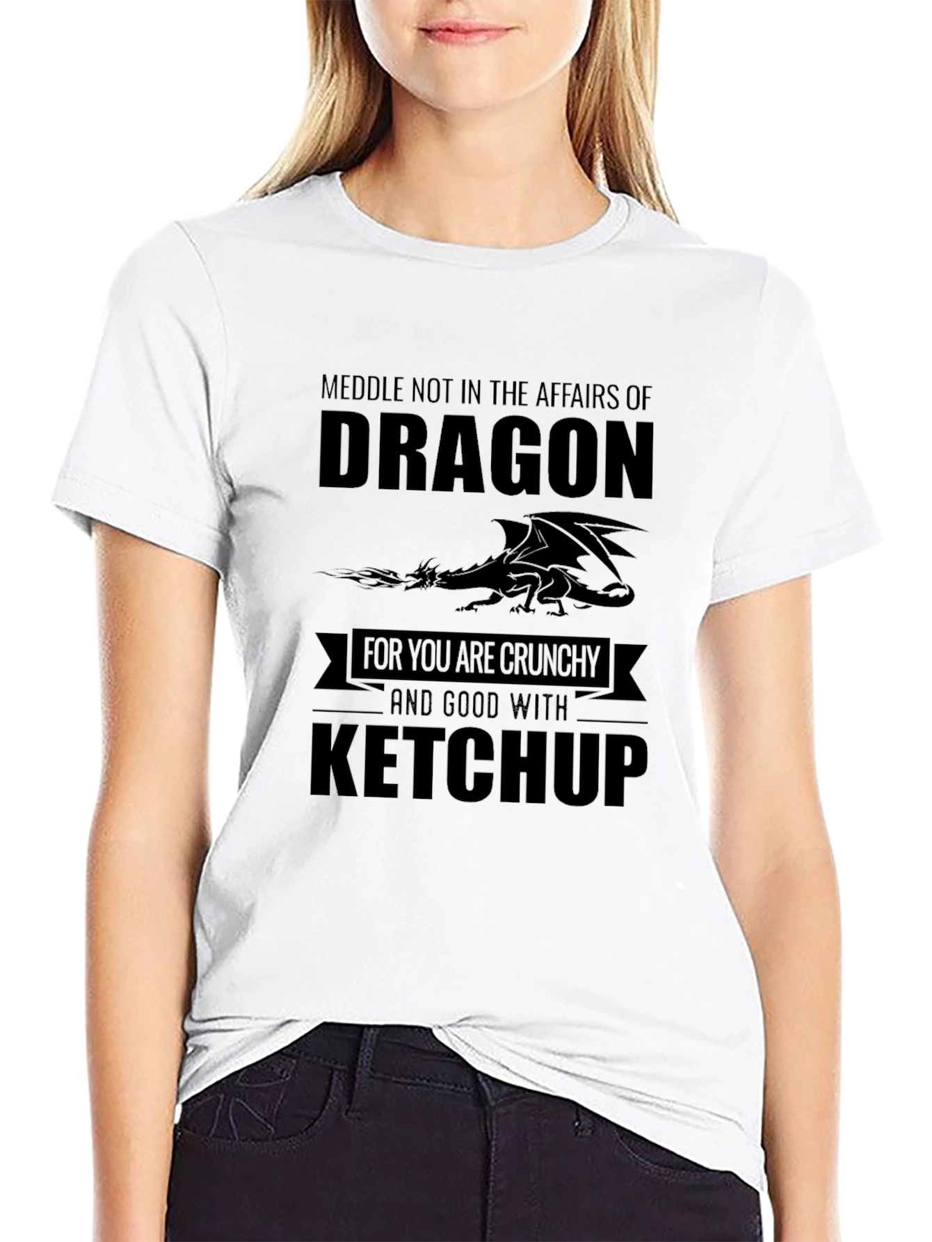 Dragon Affair Graphic Tee - Crunchy Ketchup Statement
