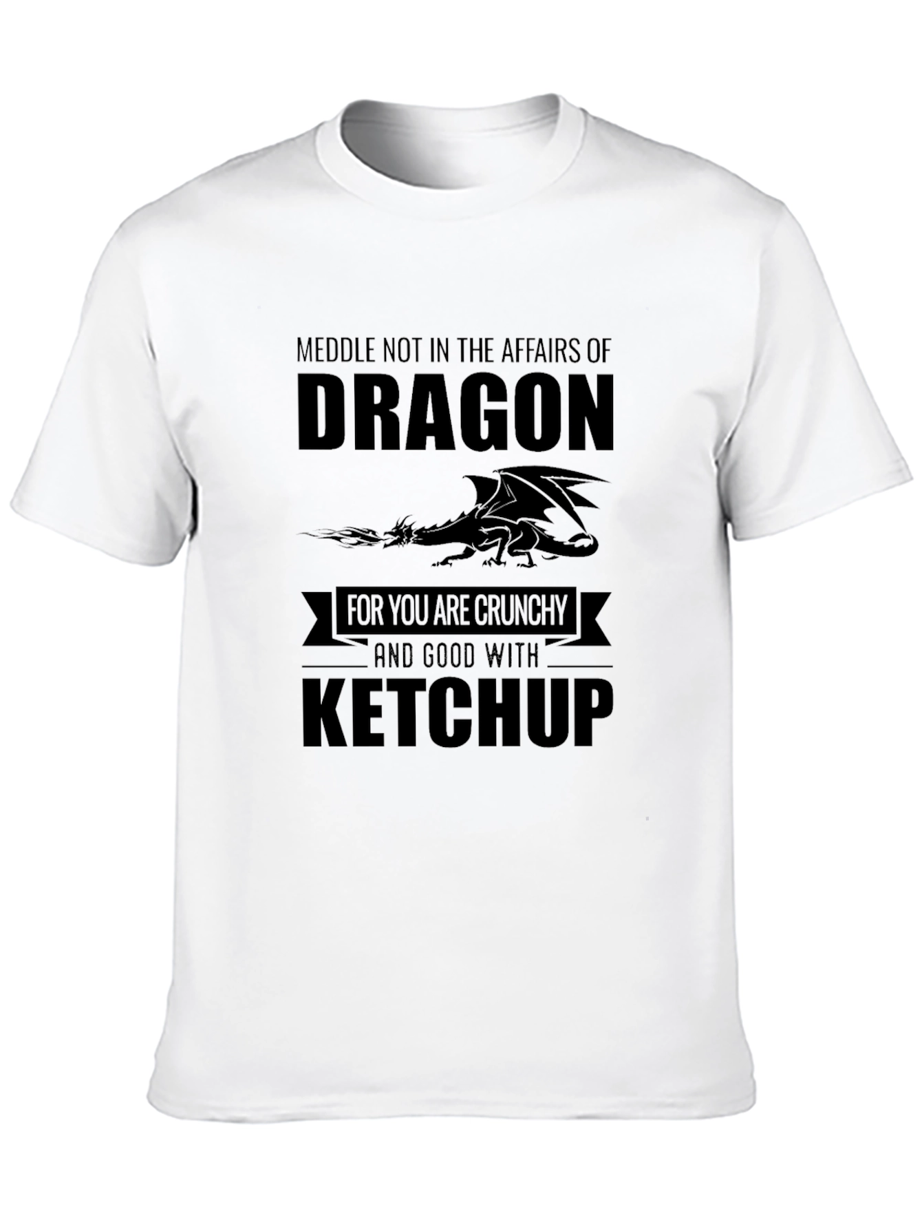 Dragon Affair Graphic Tee - Crunchy Ketchup Statement