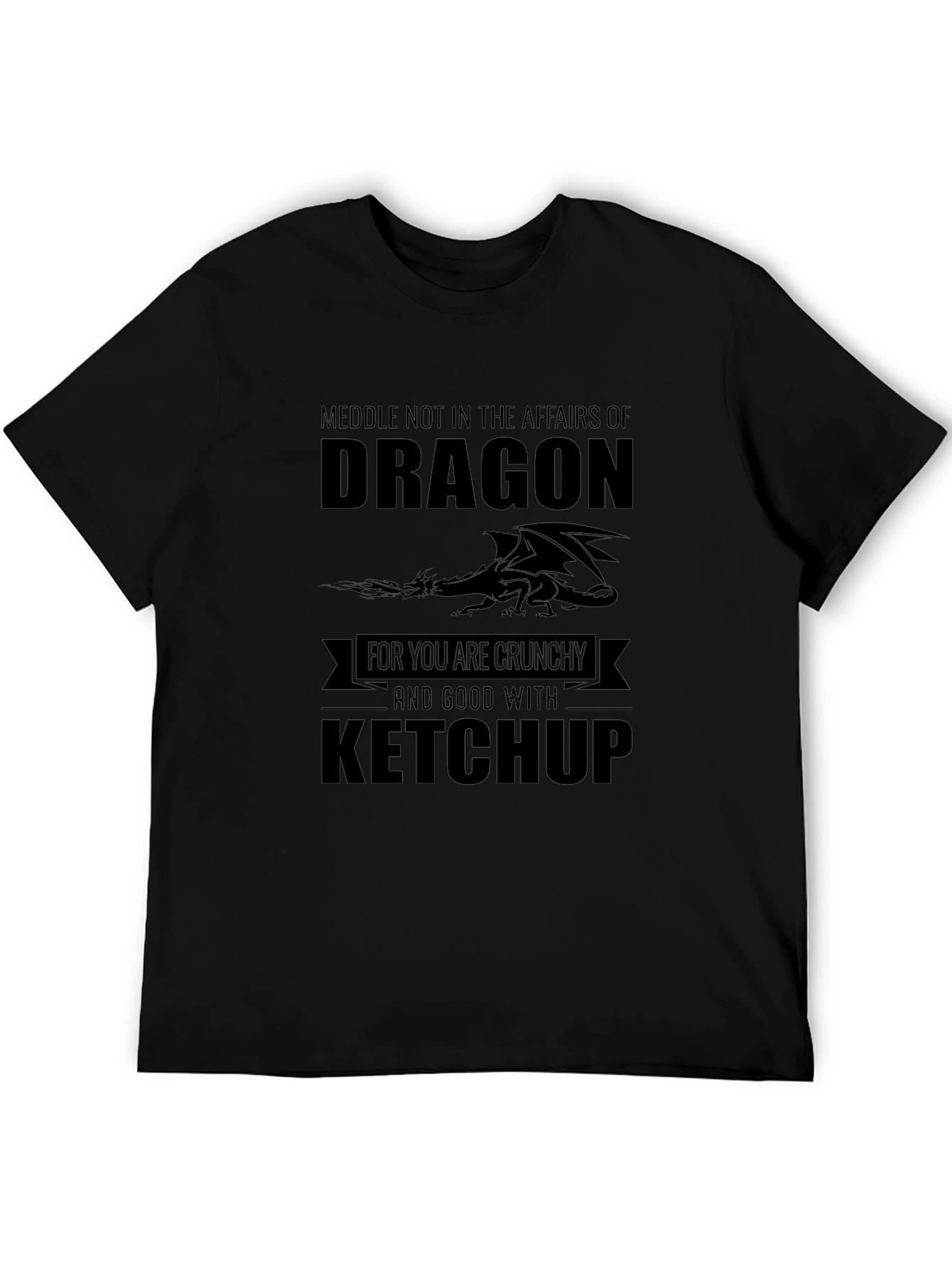 Dragon Affair Graphic Tee - Crunchy Ketchup Statement