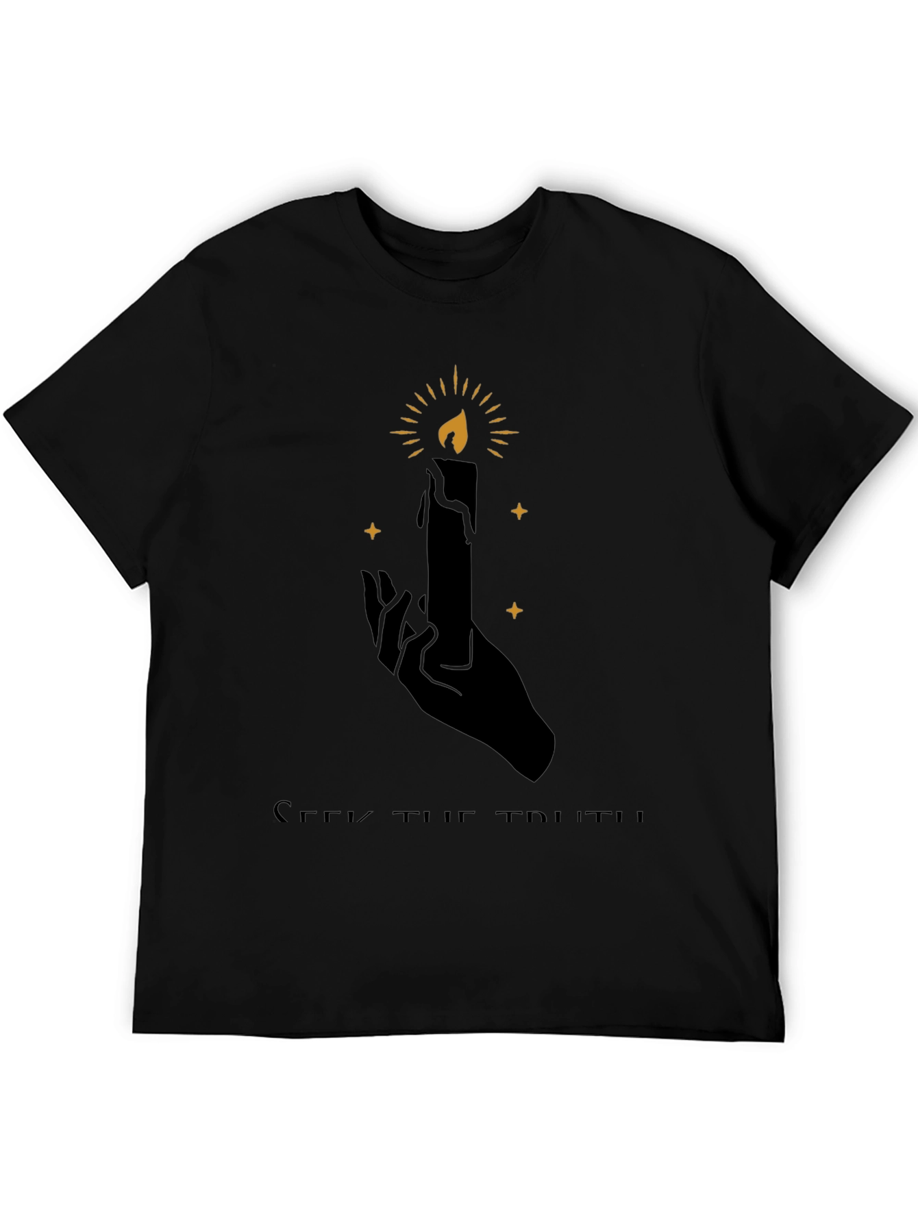 Seek The Truth Candle Graphic Tee