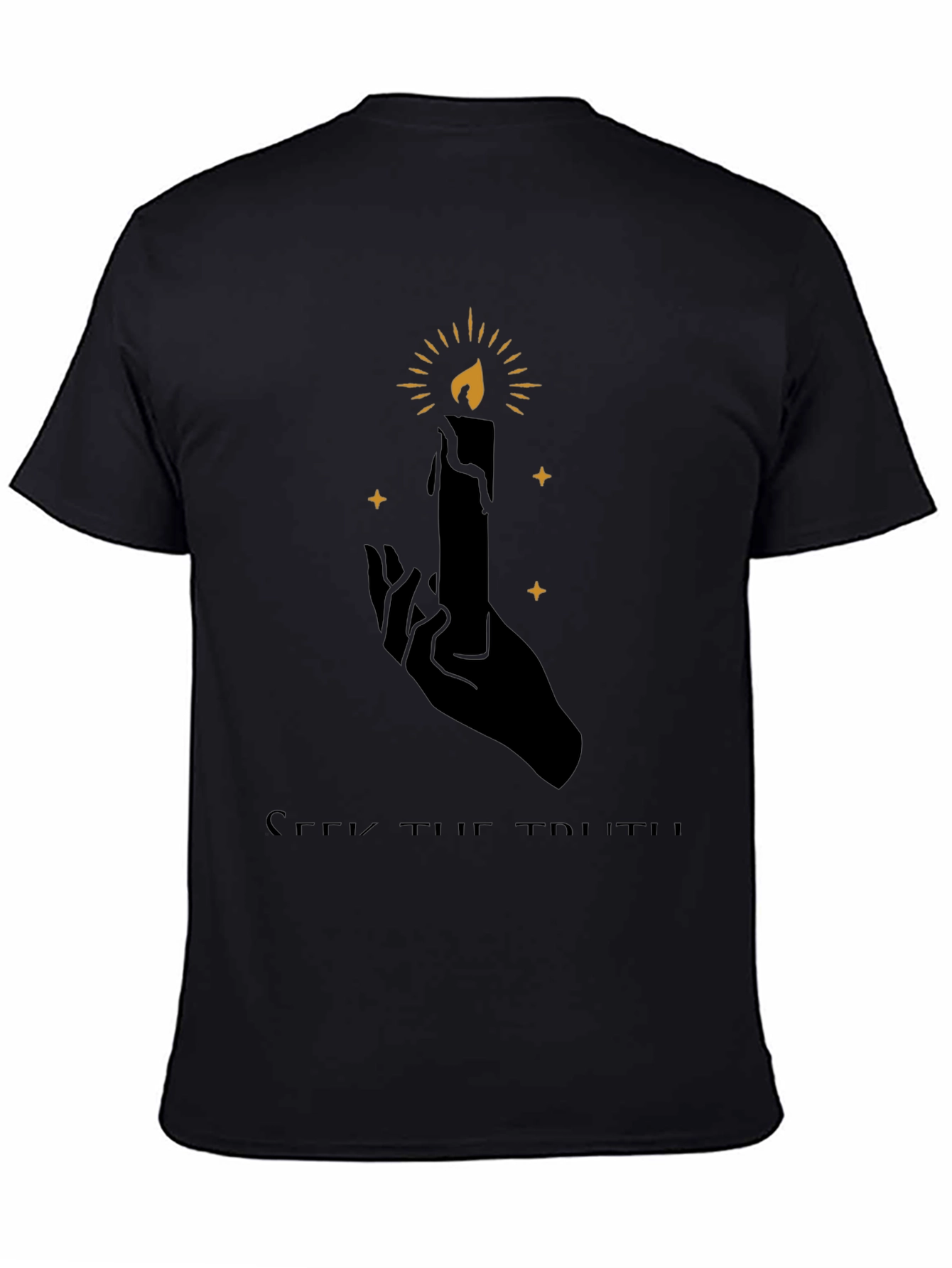Seek The Truth Candle Graphic Tee