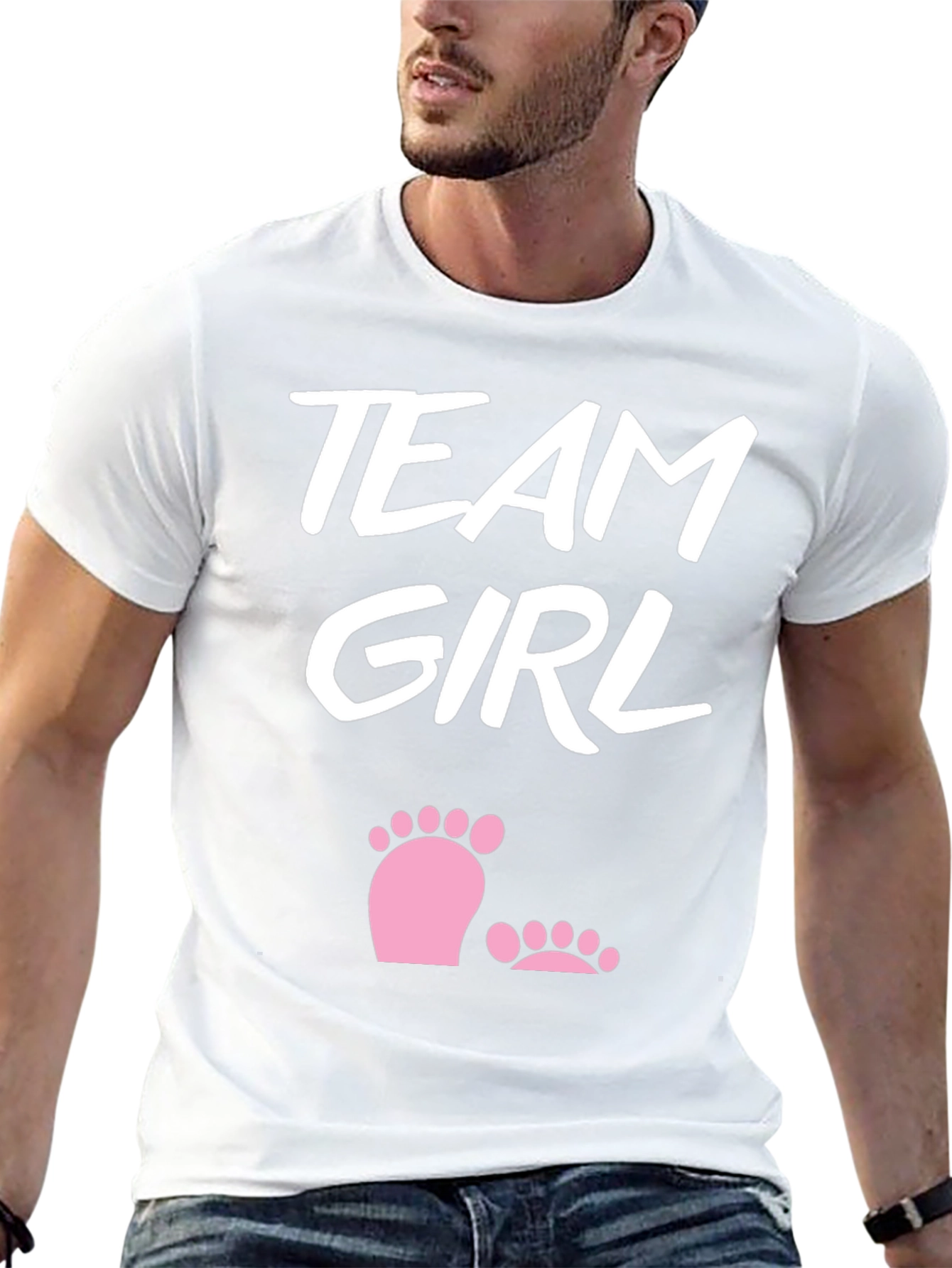 Team Girl Baby Shower T-Shirt
