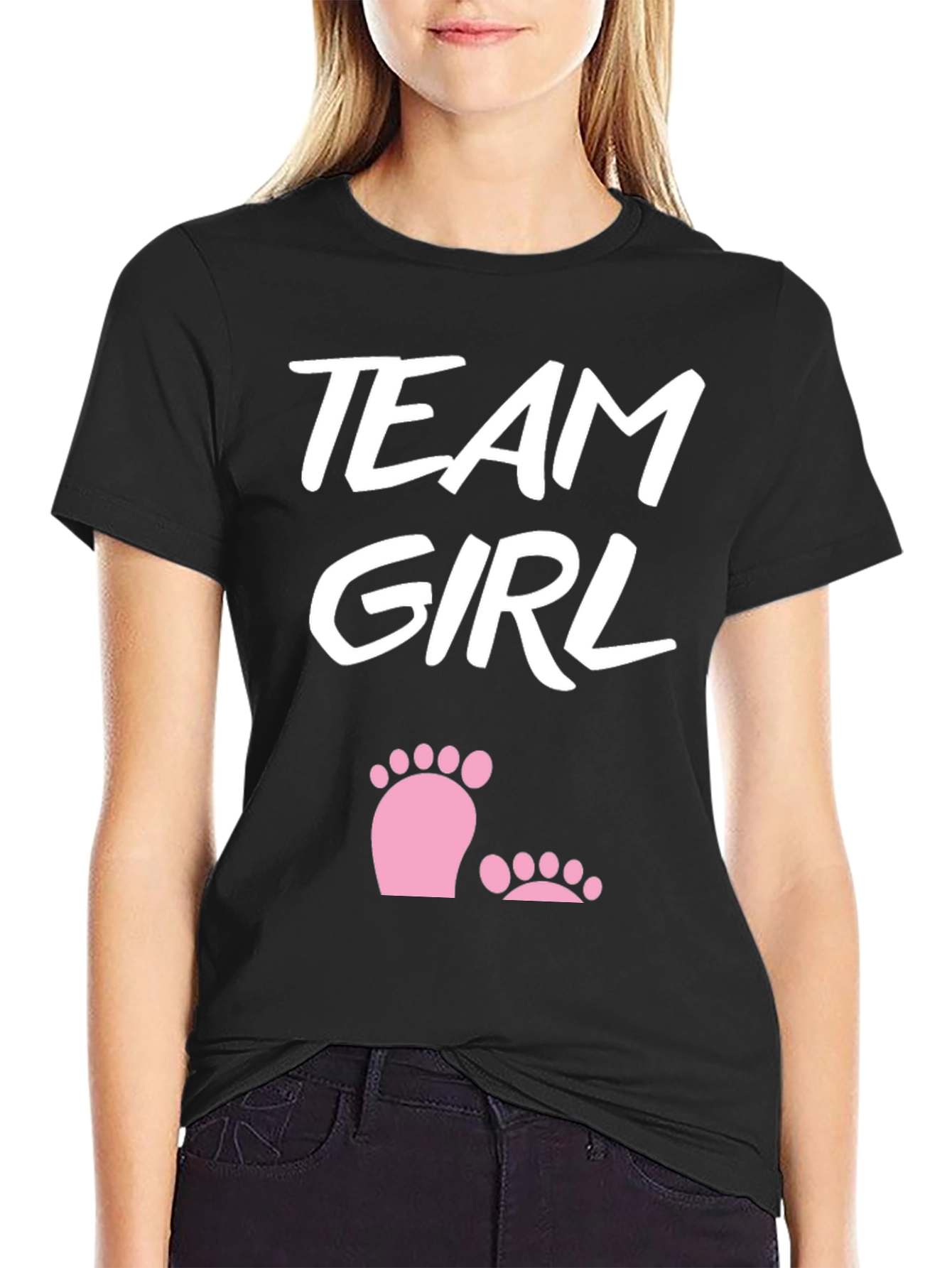 Team Girl Baby Shower T-Shirt