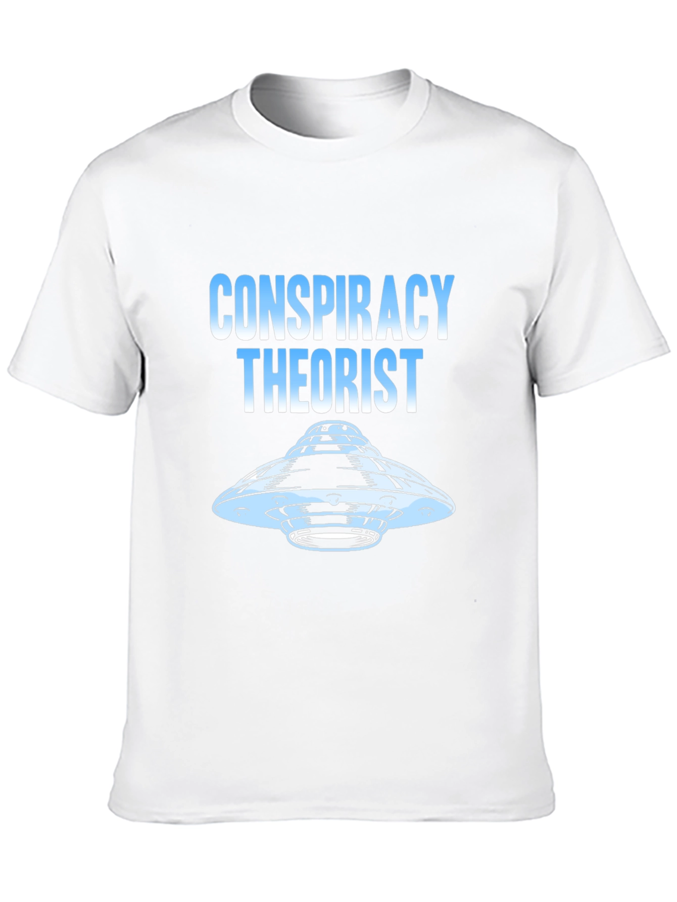 Conspiracy Theorist UFO Graphic T-Shirt