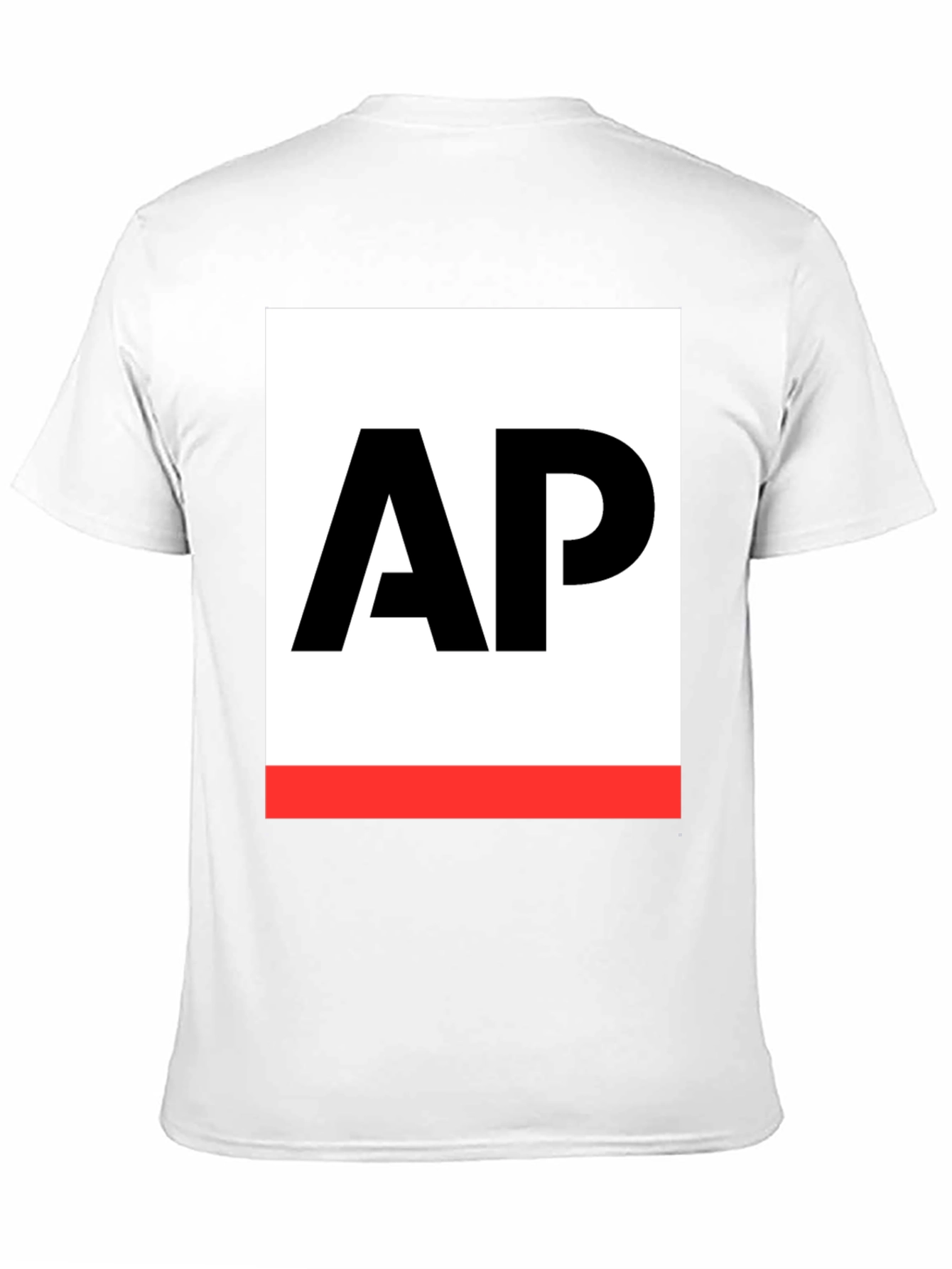 AP Logo Graphic Tee - Stylish Black Cotton T-Shirt