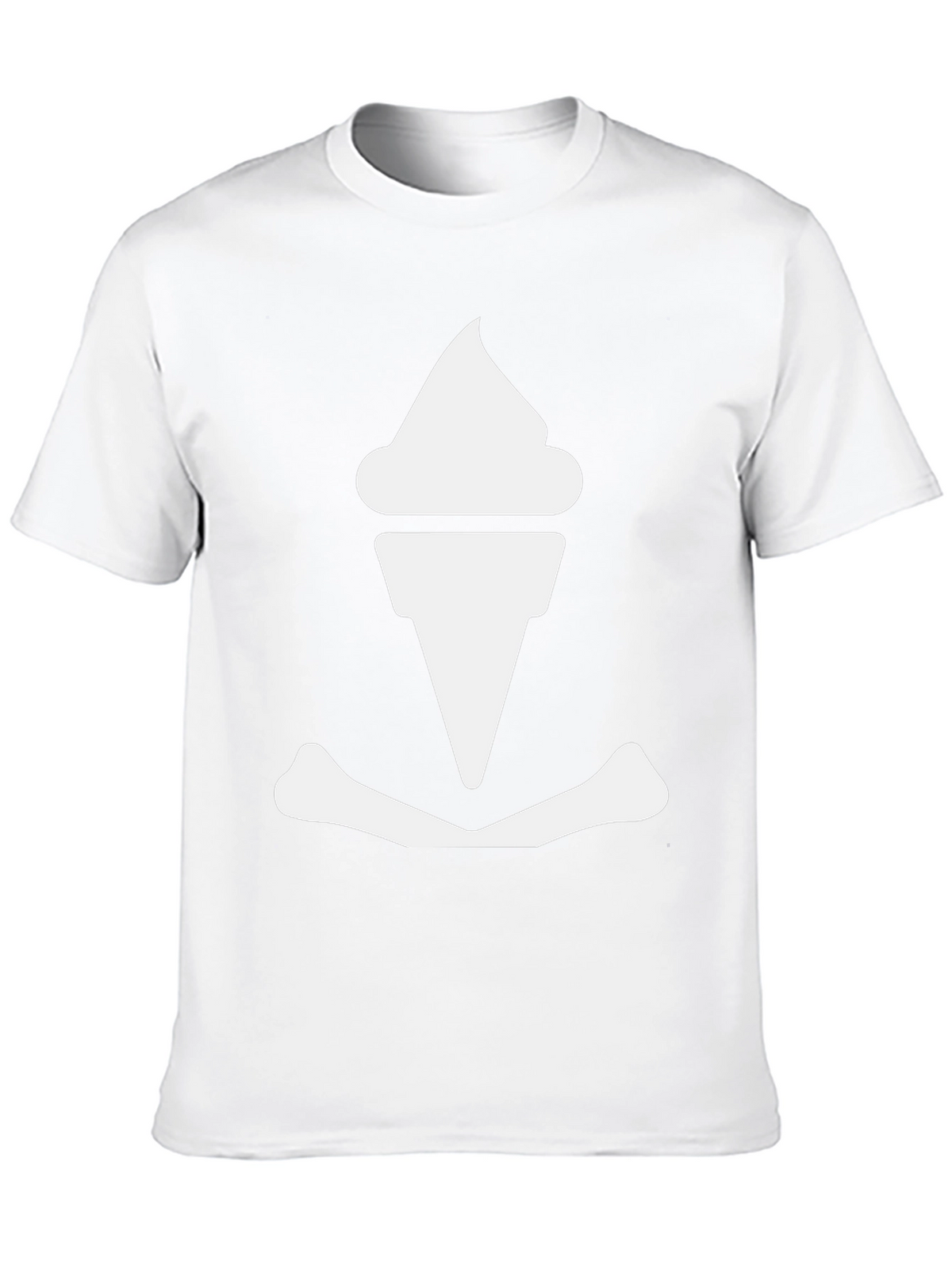 Ice Cream Anchor Graphic Tee - Black