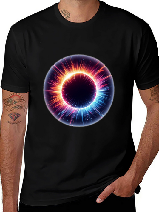 Cosmic Eye Graphic Black T-Shirt