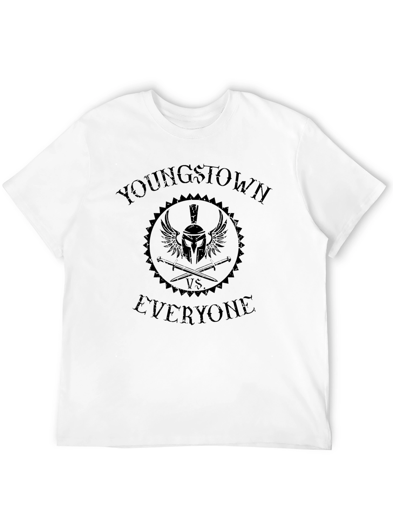Youngstown vs Everyone Black T-Shirt