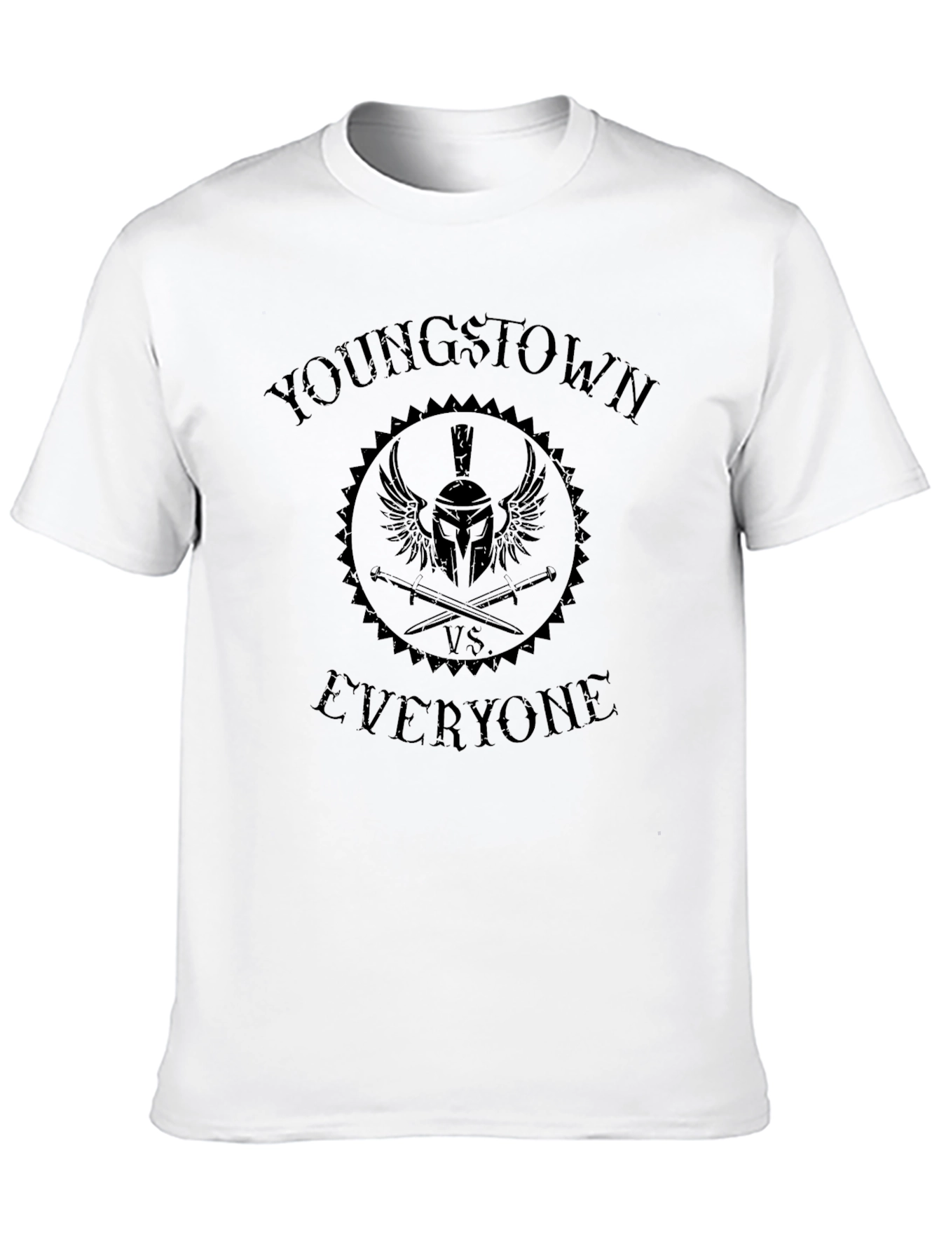 Youngstown vs Everyone Black T-Shirt