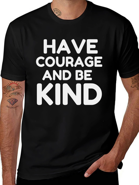 Courage and Kind Graphic Tee - Black