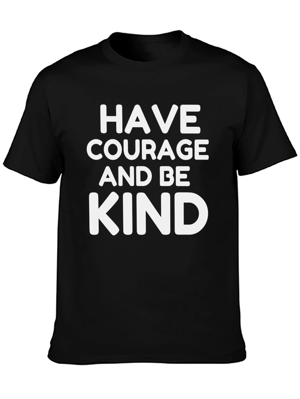 Courage and Kind Graphic Tee - Black
