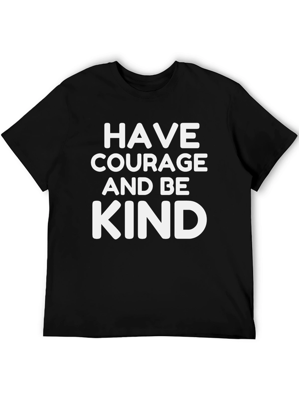 Courage and Kind Graphic Tee - Black