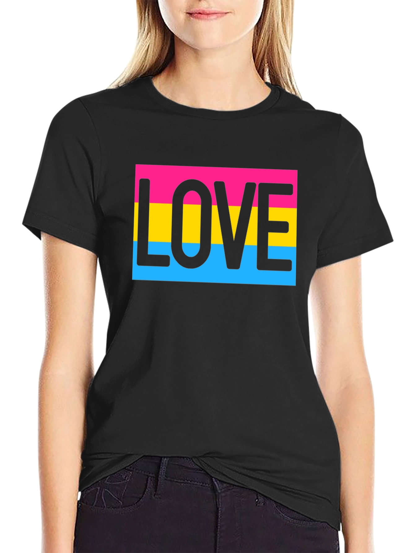 Pansexual Pride LOVE T-Shirt